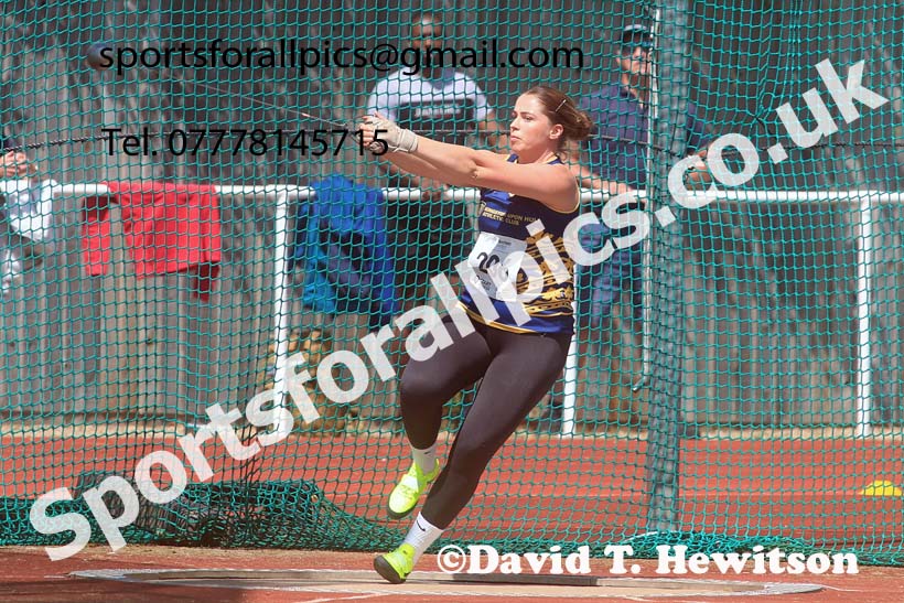 Senior Womens hammer, 2024 Northern Senior and Under-20s Track and Field Champs, Middlesbrough.  Photo: David T. Hewitson/Sports for All Pics